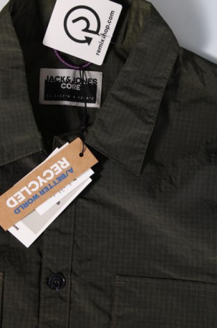 Herrenhemd Core By Jack & Jones, Größe L, Farbe Grün, Preis 5,26 €