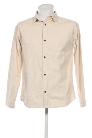 Мъжка риза Core By Jack & Jones, Размер L, Цвят Екрю, Цена 27,20 лв.