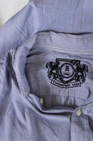 Ανδρικό πουκάμισο Cottonfield, Μέγεθος M, Χρώμα Μπλέ, Τιμή 4,75 €