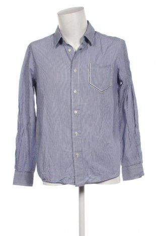 Ανδρικό πουκάμισο Cottonfield, Μέγεθος M, Χρώμα Μπλέ, Τιμή 14,83 €