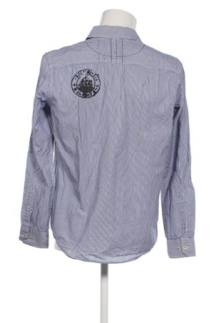 Ανδρικό πουκάμισο Cottonfield, Μέγεθος M, Χρώμα Μπλέ, Τιμή 4,75 €