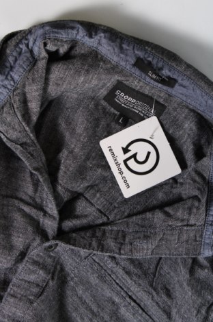 Herrenhemd Cropp, Größe L, Farbe Grau, Preis 4,67 €
