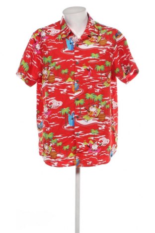 Ανδρικό πουκάμισο DBK, Μέγεθος 3XL, Χρώμα Κόκκινο, Τιμή 15,25 €