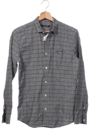 Мъжка риза David Naman, Размер M, Цвят Сив, Цена 13,50 лв.