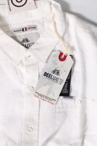 Мъжка риза Deeluxe 74, Размер M, Цвят Бял, Цена 72,00 лв.