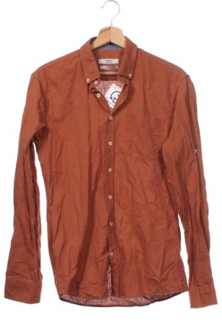 Herrenhemd Defacto, Größe S, Farbe Braun, Preis 4,45 €