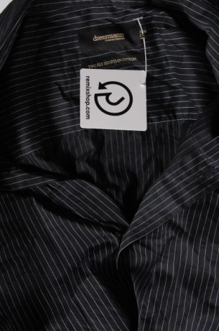 Pánská košile  Dressmann, Velikost XXL, Barva Černá, Cena  383,00 Kč