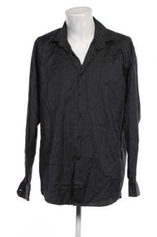 Ανδρικό πουκάμισο Dressmann, Μέγεθος XXL, Χρώμα Μαύρο, Τιμή 3,86 €