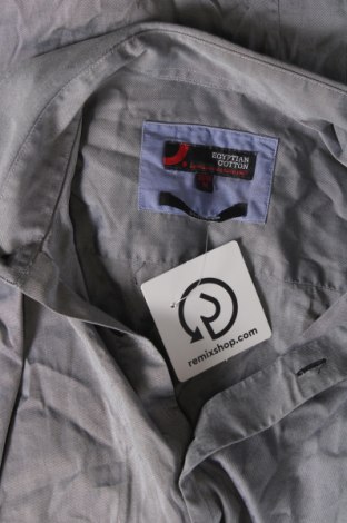 Мъжка риза Dressmann, Размер M, Цвят Сив, Цена 7,41 лв.
