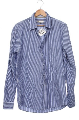 Ανδρικό πουκάμισο Dressmann, Μέγεθος M, Χρώμα Μπλέ, Τιμή 14,85 €