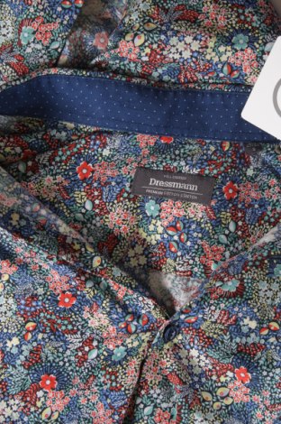 Ανδρικό πουκάμισο Dressmann, Μέγεθος S, Χρώμα Πολύχρωμο, Τιμή 14,85 €