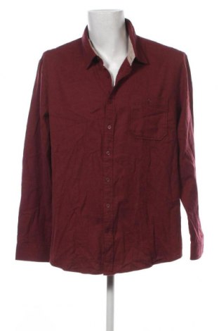 Ανδρικό πουκάμισο Dressmann, Μέγεθος 3XL, Χρώμα Κόκκινο, Τιμή 13,07 €