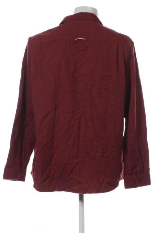 Мъжка риза Dressmann, Размер 3XL, Цвят Червен, Цена 21,12 лв.