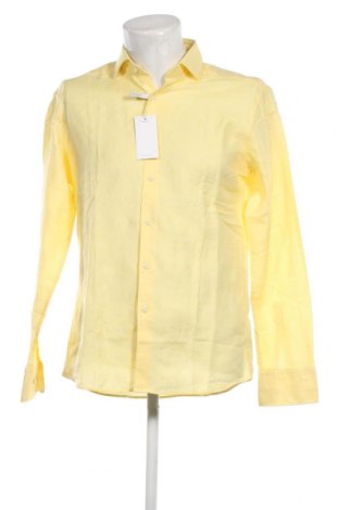 Ανδρικό πουκάμισο Eterna, Μέγεθος L, Χρώμα Κίτρινο, Τιμή 47,64 €