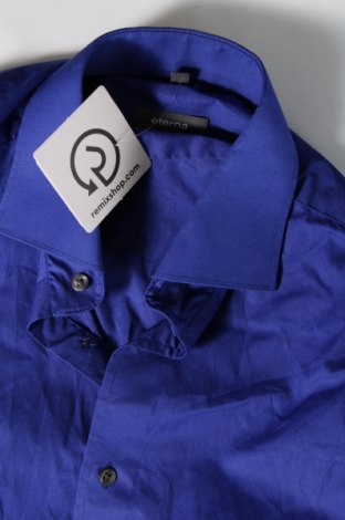 Herrenhemd Eterna, Größe M, Farbe Blau, Preis 7,60 €