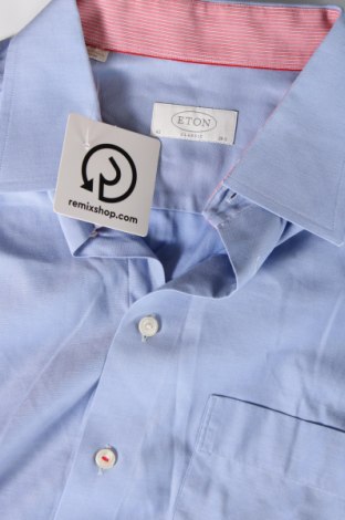 Herrenhemd Eton, Größe L, Farbe Blau, Preis 20,11 €