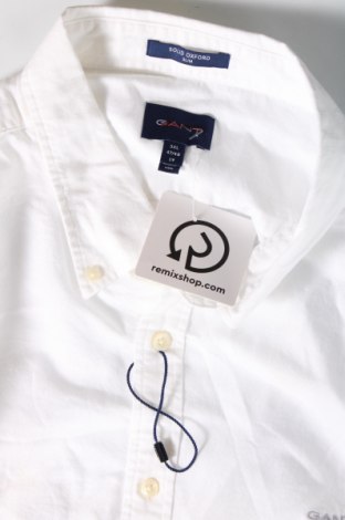 Ανδρικό πουκάμισο Gant, Μέγεθος 3XL, Χρώμα Λευκό, Τιμή 75,00 €
