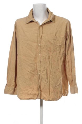 Ανδρικό πουκάμισο Giorgio, Μέγεθος XXL, Χρώμα  Μπέζ, Τιμή 6,28 €