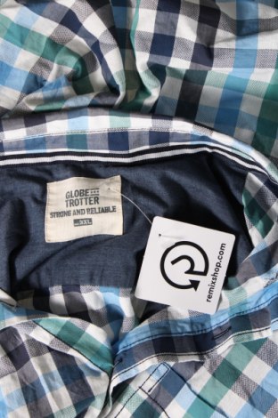 Ανδρικό πουκάμισο Globe Trotter, Μέγεθος 3XL, Χρώμα Πολύχρωμο, Τιμή 17,94 €