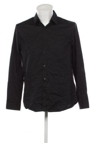 Ανδρικό πουκάμισο Guess, Μέγεθος L, Χρώμα Μαύρο, Τιμή 52,58 €