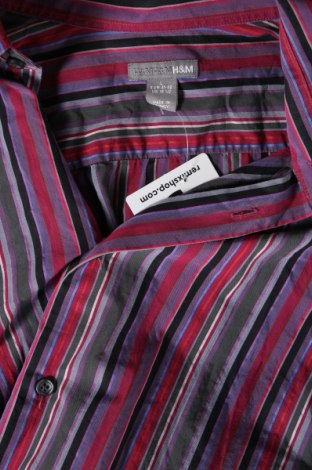 Мъжка риза H&M, Размер L, Цвят Многоцветен, Цена 5,22 лв.