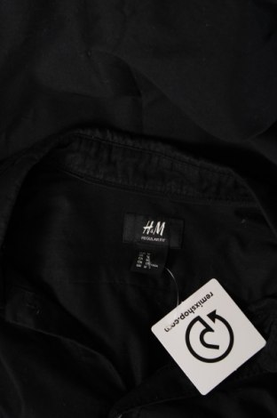 Herrenhemd H&M, Größe M, Farbe Schwarz, Preis € 20,18