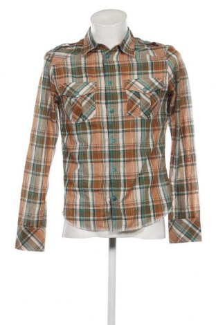 Мъжка риза H&M Divided, Размер M, Цвят Многоцветен, Цена 29,00 лв.