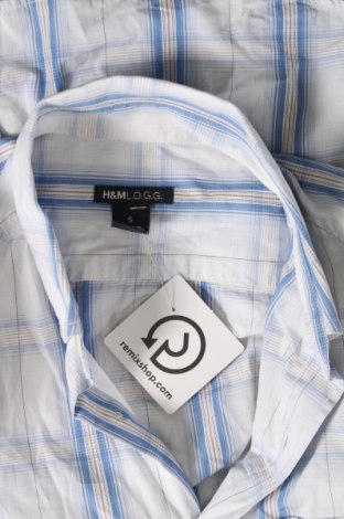 Ανδρικό πουκάμισο H&M L.O.G.G., Μέγεθος S, Χρώμα Πολύχρωμο, Τιμή 1,61 €