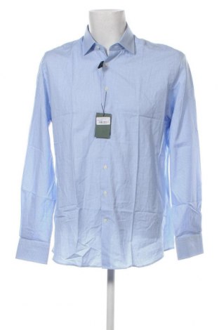 Ανδρικό πουκάμισο Hackett, Μέγεθος L, Χρώμα Μπλέ, Τιμή 70,36 €