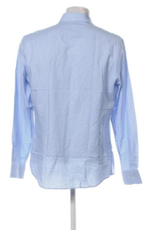 Ανδρικό πουκάμισο Hackett, Μέγεθος L, Χρώμα Μπλέ, Τιμή 61,08 €