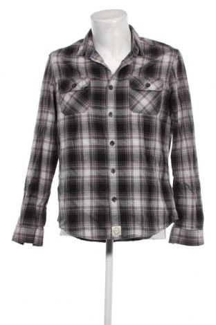 Ανδρικό πουκάμισο Hampton Republic, Μέγεθος L, Χρώμα Γκρί, Τιμή 2,97 €