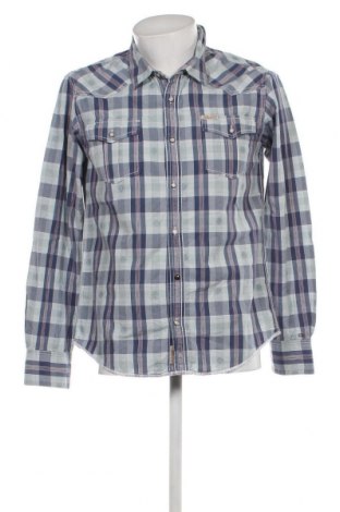 Ανδρικό πουκάμισο Hilfiger Denim, Μέγεθος L, Χρώμα Πολύχρωμο, Τιμή 12,36 €