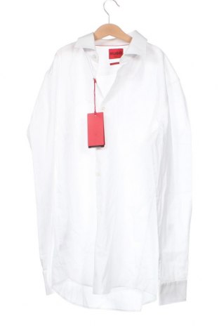 Ανδρικό πουκάμισο Hugo Boss, Μέγεθος M, Χρώμα Λευκό, Τιμή 96,43 €
