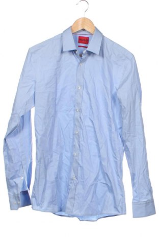 Ανδρικό πουκάμισο Hugo Boss, Μέγεθος M, Χρώμα Μπλέ, Τιμή 72,83 €