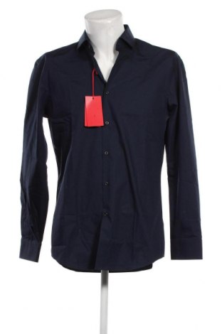 Herrenhemd Hugo Boss, Größe L, Farbe Blau, Preis 102,58 €