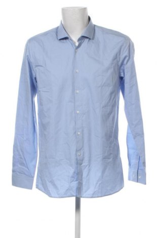 Мъжка риза Hugo Boss, Размер XL, Цвят Син, Цена 181,09 лв.