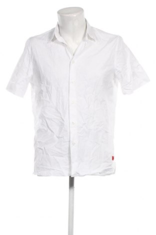 Ανδρικό πουκάμισο Hugo Boss, Μέγεθος M, Χρώμα Λευκό, Τιμή 66,23 €