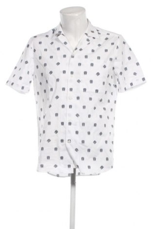Ανδρικό πουκάμισο Hugo Boss, Μέγεθος M, Χρώμα Λευκό, Τιμή 77,11 €