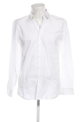 Herrenhemd Hugo Boss, Größe L, Farbe Weiß, Preis 90,27 €