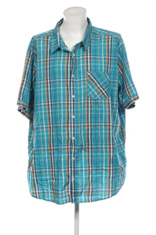 Ανδρικό πουκάμισο Identic, Μέγεθος 5XL, Χρώμα Μπλέ, Τιμή 16,86 €
