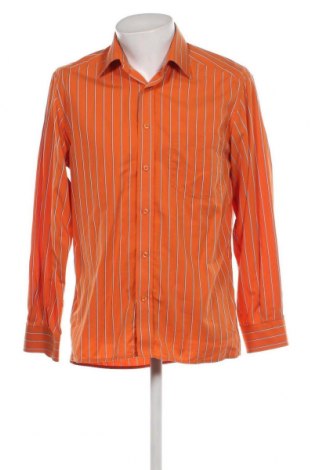 Herrenhemd Iventi, Größe M, Farbe Orange, Preis 4,30 €