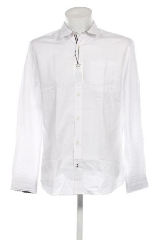 Ανδρικό πουκάμισο Jack & Jones, Μέγεθος XL, Χρώμα Λευκό, Τιμή 18,58 €