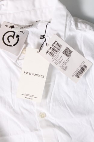 Cămașă de bărbați Jack & Jones, Mărime XXL, Culoare Alb, Preț 223,68 Lei