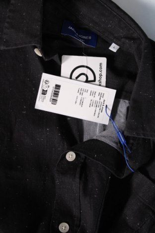 Herrenhemd Jack & Jones, Größe L, Farbe Schwarz, Preis 15,77 €
