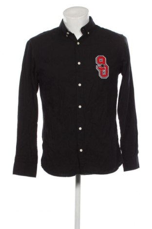 Herrenhemd Jack & Jones, Größe L, Farbe Schwarz, Preis € 12,97