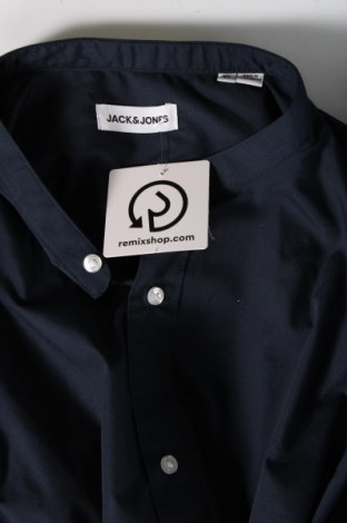 Ανδρικό πουκάμισο Jack & Jones, Μέγεθος XL, Χρώμα Μπλέ, Τιμή 35,05 €