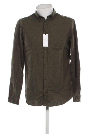 Ανδρικό πουκάμισο Jack & Jones, Μέγεθος L, Χρώμα Πράσινο, Τιμή 14,02 €