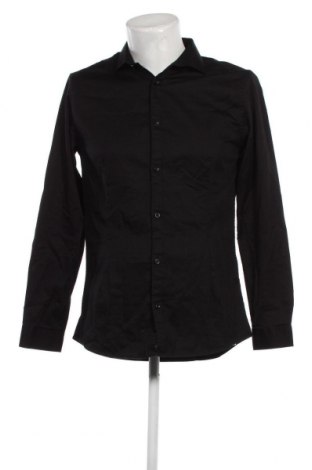 Мъжка риза Jack & Jones PREMIUM, Размер L, Цвят Черен, Цена 68,00 лв.