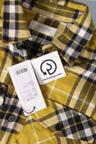 Мъжка риза Jack & Jones PREMIUM, Размер L, Цвят Жълт, Цена 13,60 лв.