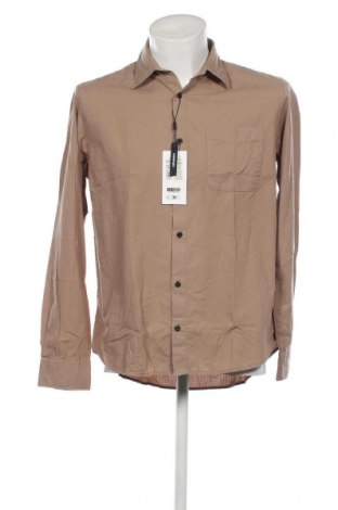 Мъжка риза Jack & Jones PREMIUM, Размер L, Цвят Бежов, Цена 18,36 лв.